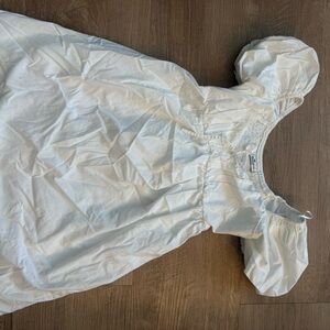 Hollister White Textured Dress